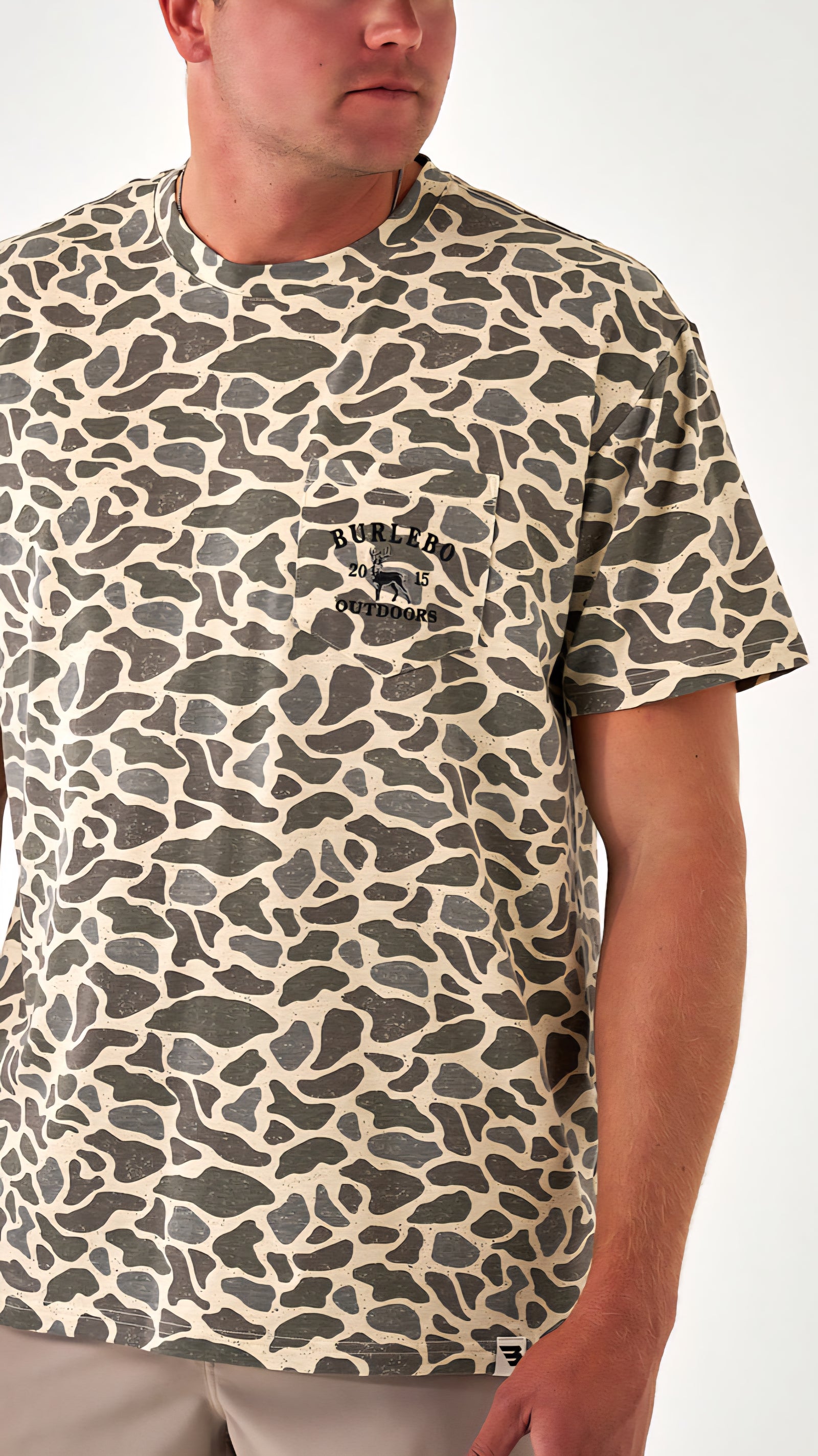 Burlebo Short Sleeve Classic Deer Camo 2015 Deer Pocket