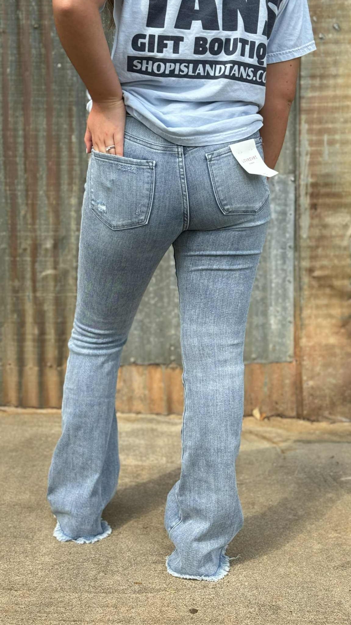 Lovervet High Rise Flair Jeans Excel LV1041