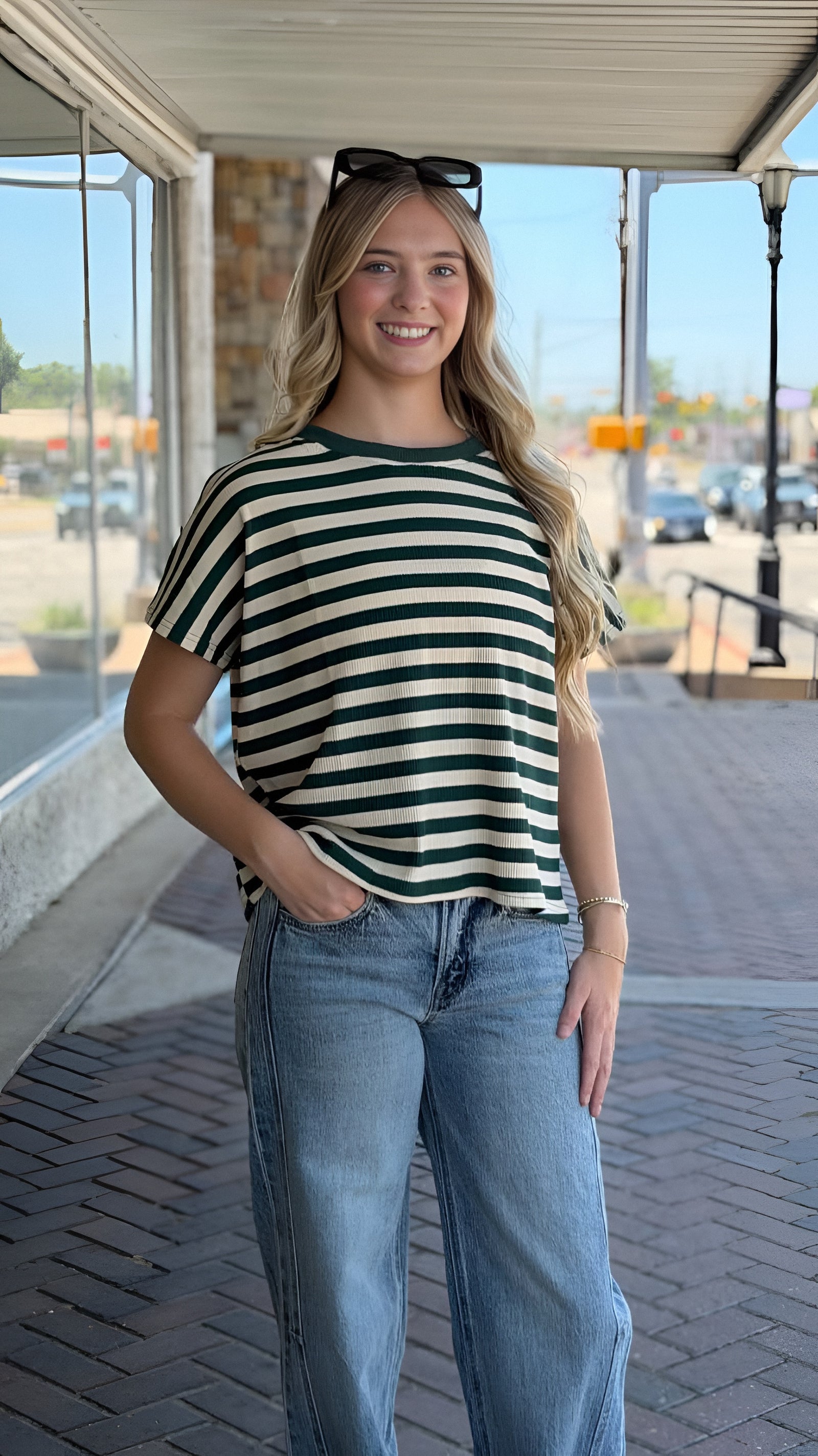 Everyday Comfort Striped Knit Top in 4 Colors