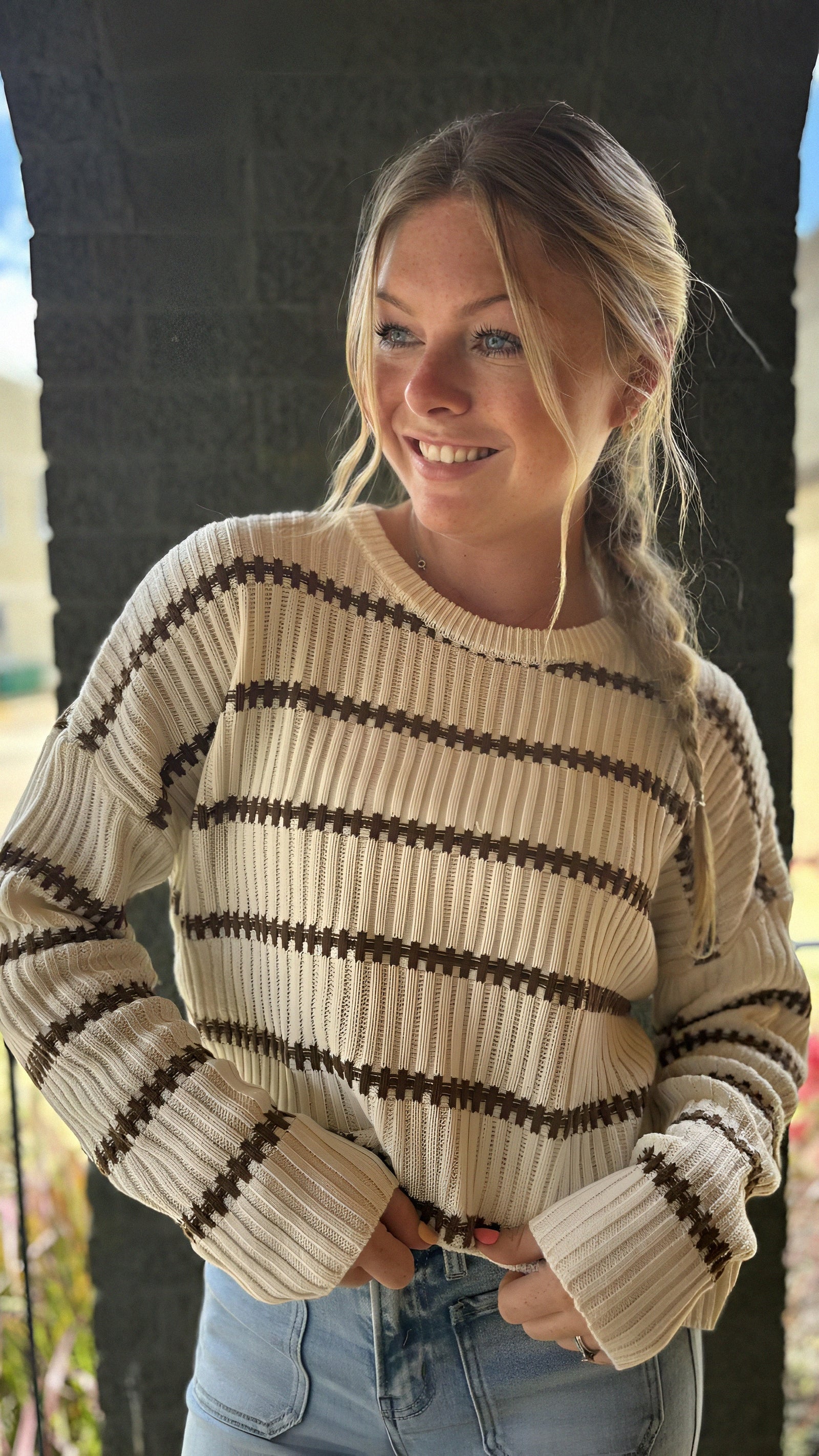 Long Sleeve Midi Sweater in 2 Colors