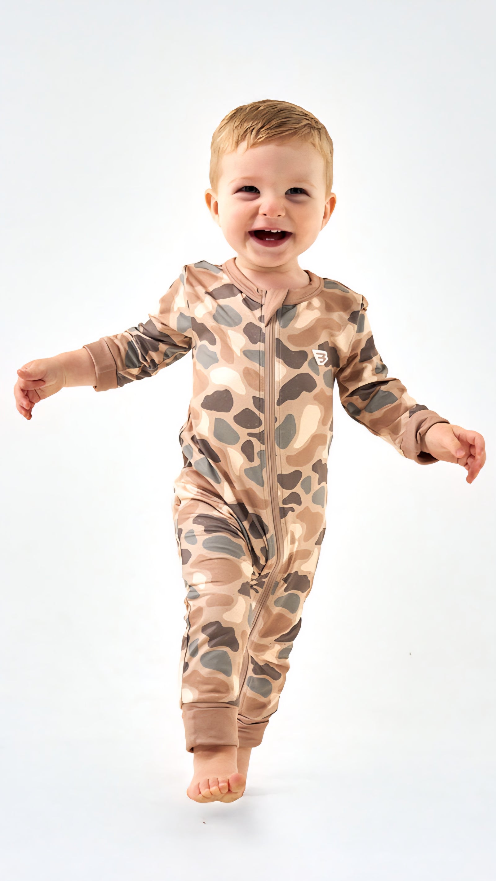 Burlebo Baby Zip Up - Pintail Camo