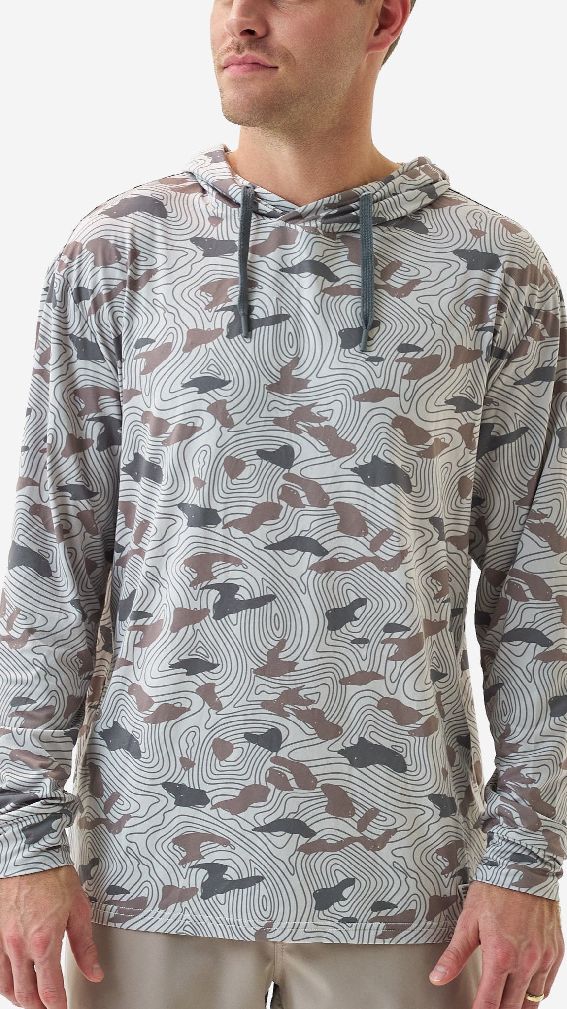 Burlebo Performance Hoodie - Top Desert Camo