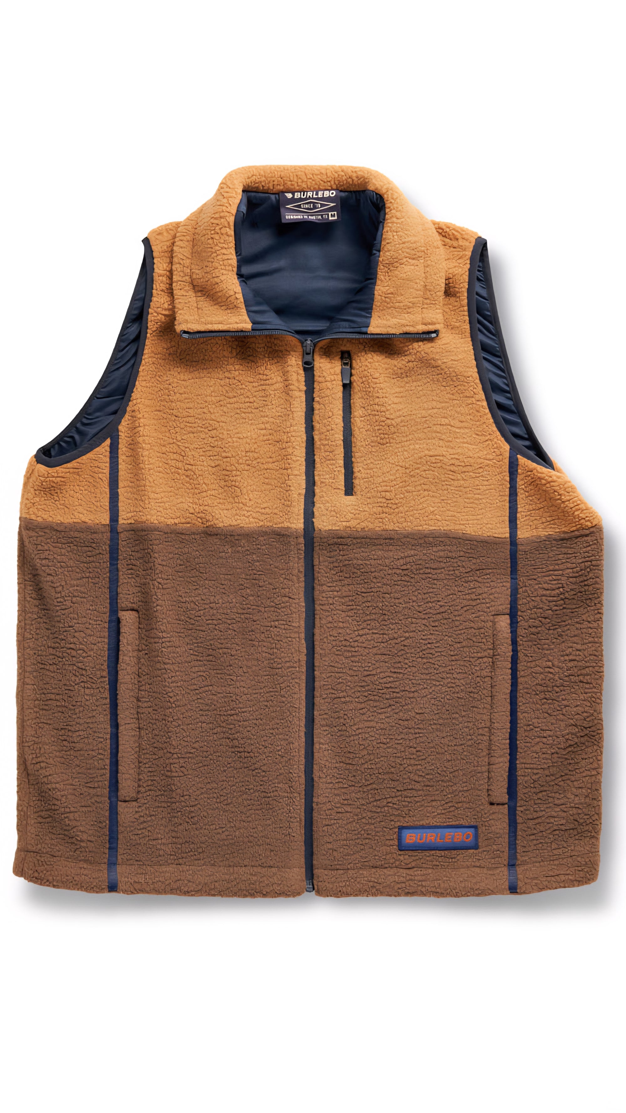 Burlebo Montana Vest Multi Brown