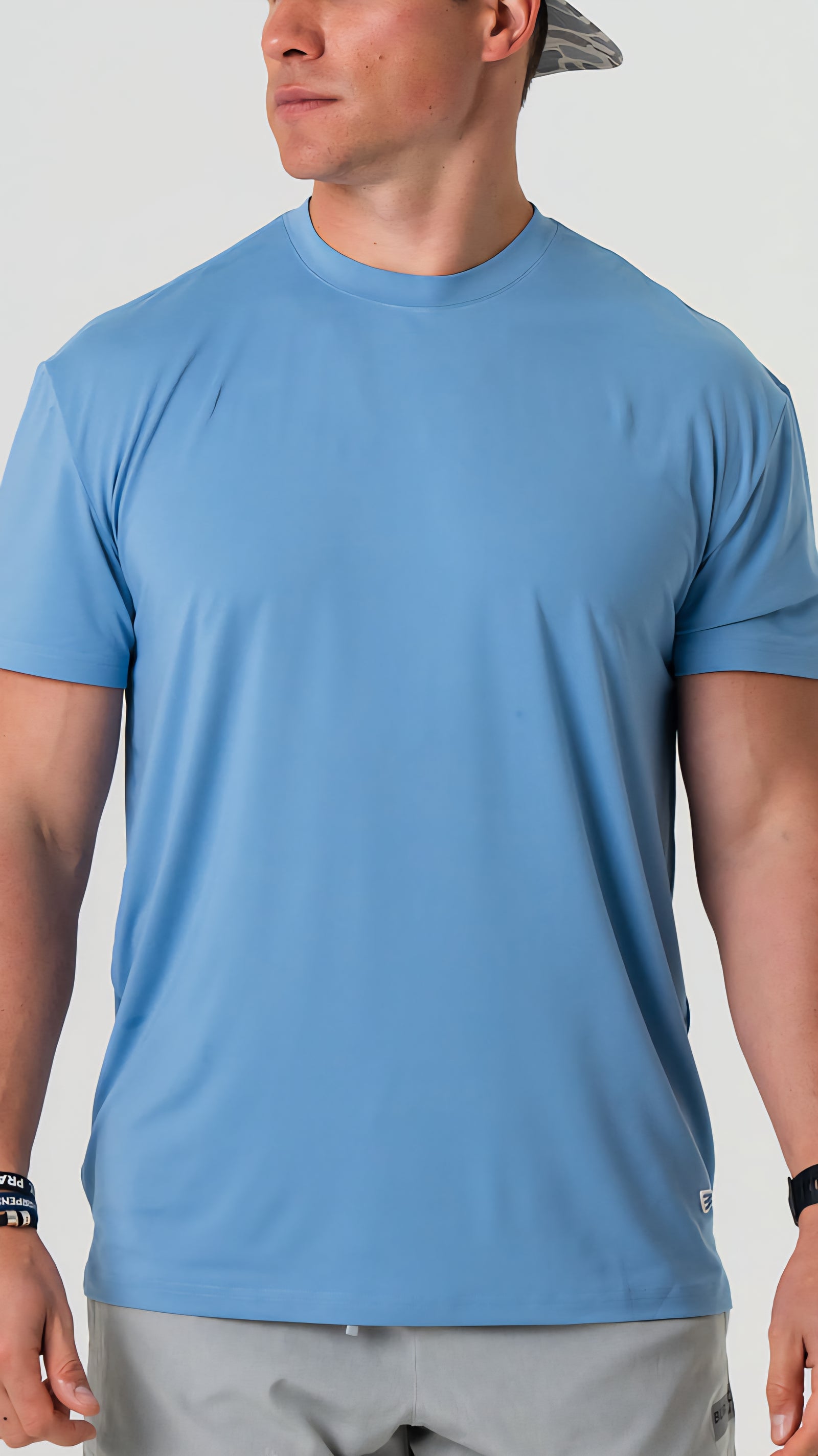 Burlebo Go To Tee - Slate Blue