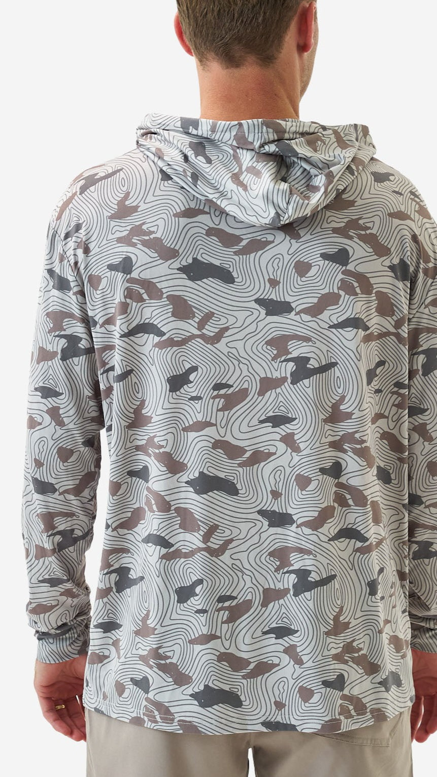 Burlebo Performance Hoodie - Top Desert Camo