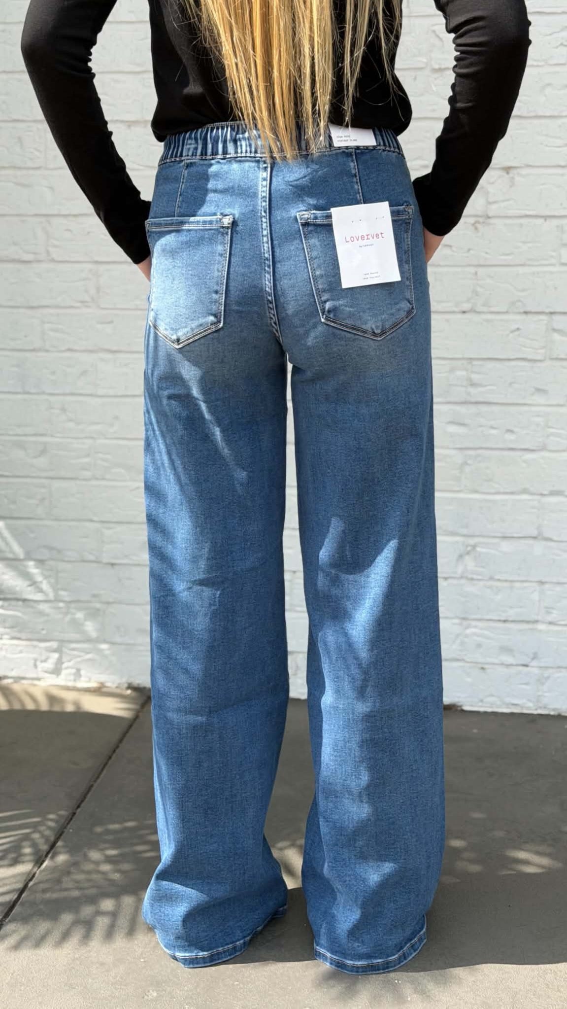 Lovervet High Rise Vintage Flare Jeans LV2565