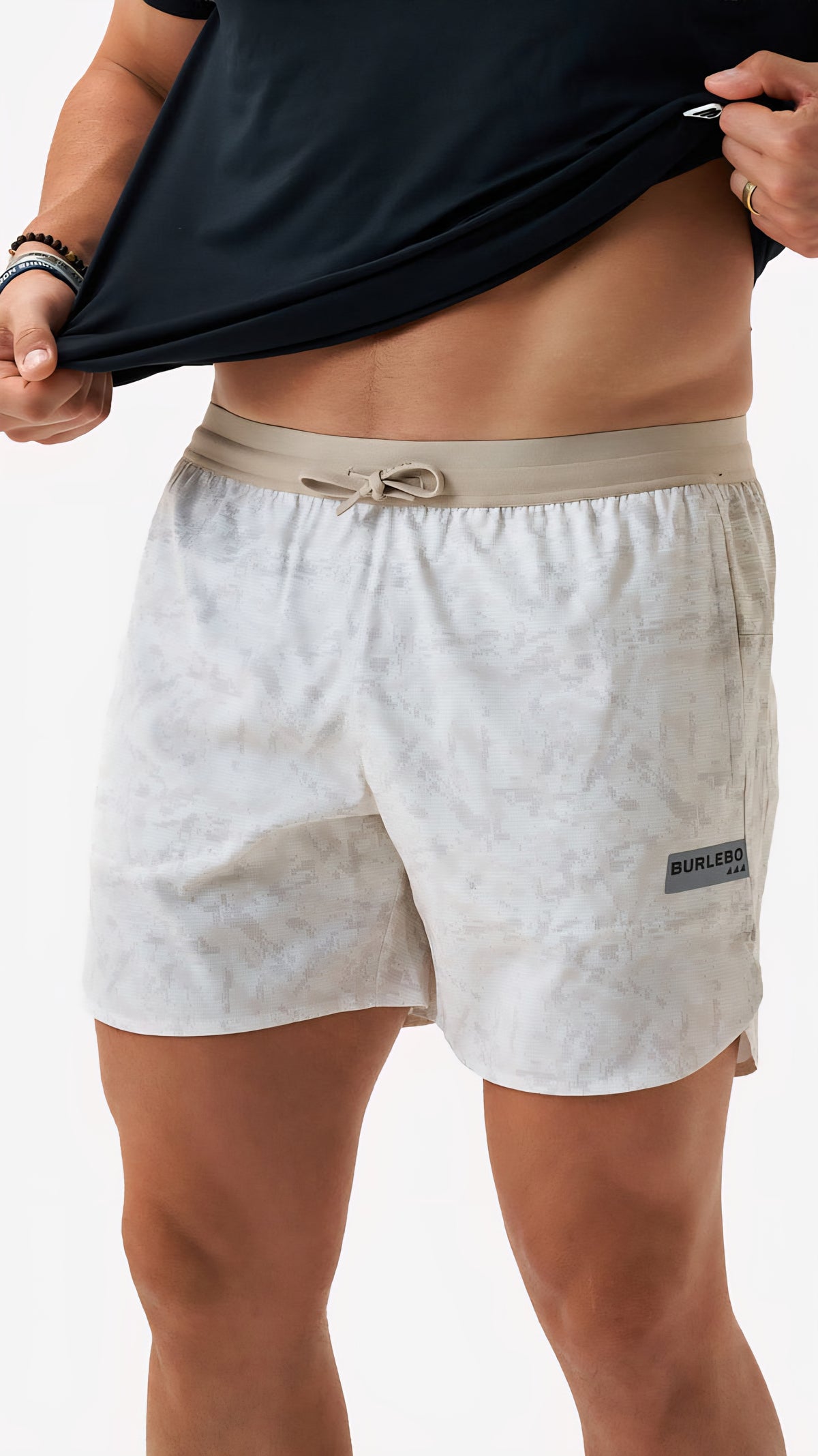 Burlebo Training Short Digi Camo Ivory