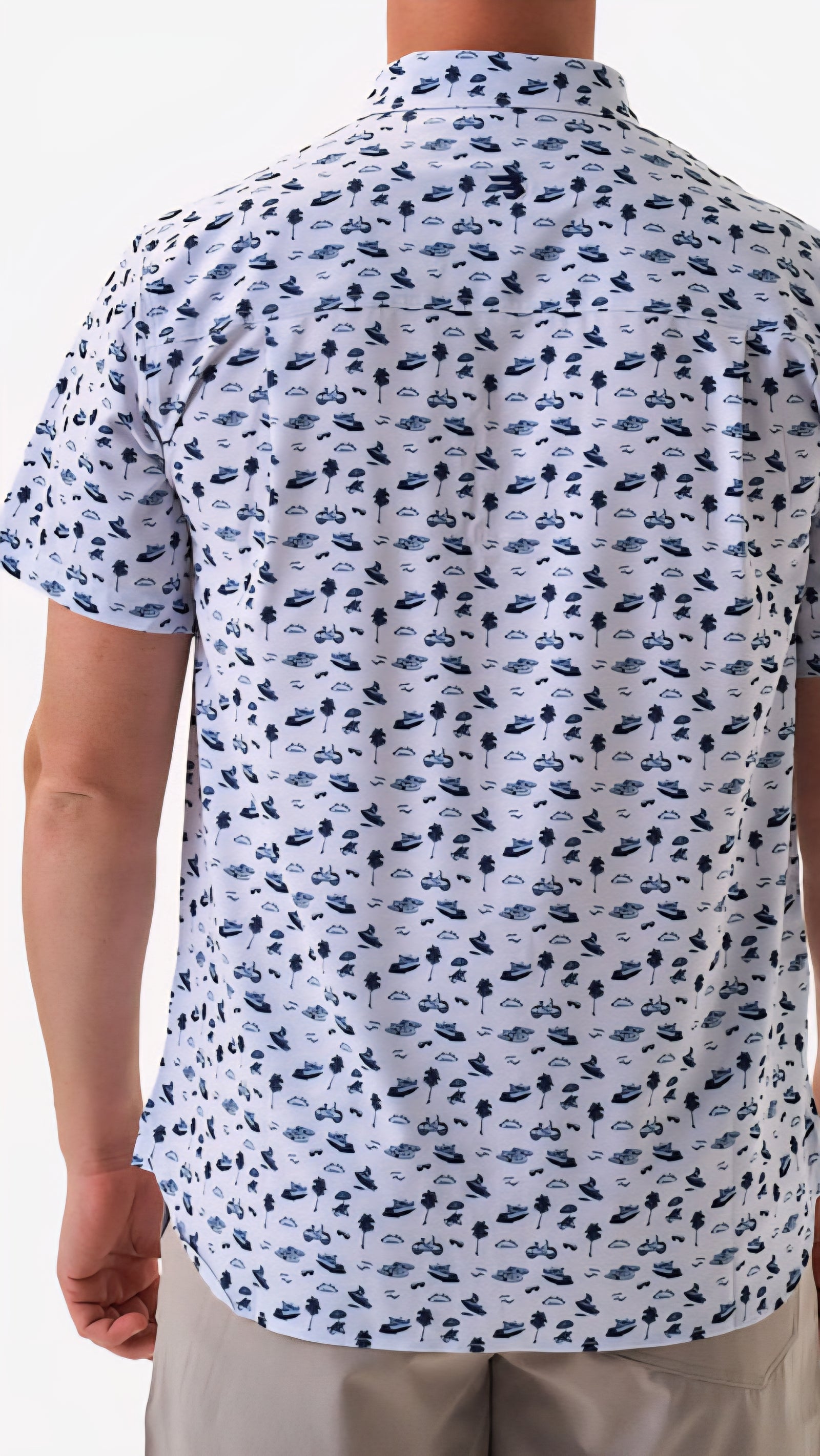 Burlebo Performance Button Up On The Water