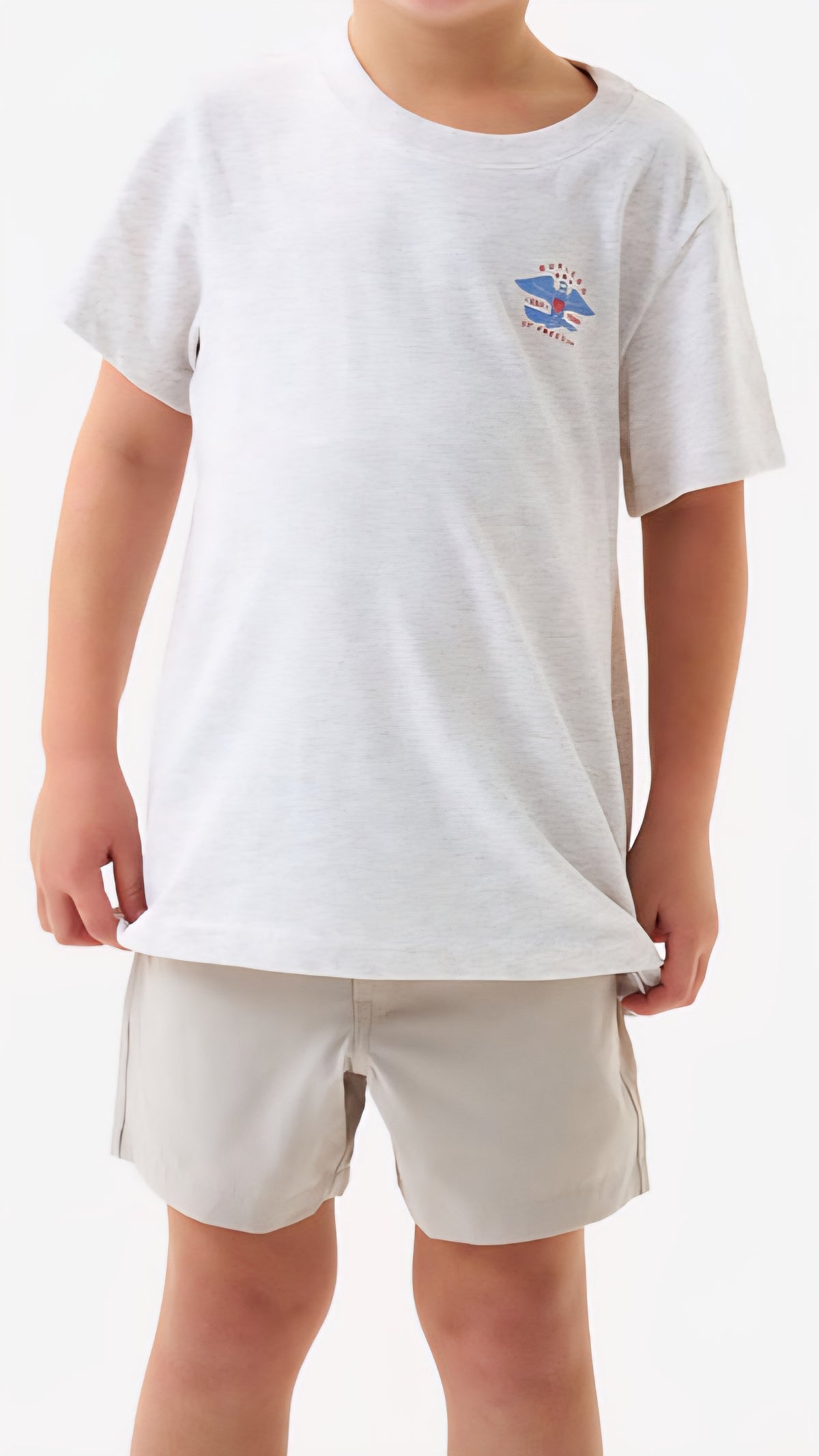 Burlebo Youth Tee Eagle Outdoors Oatmeal