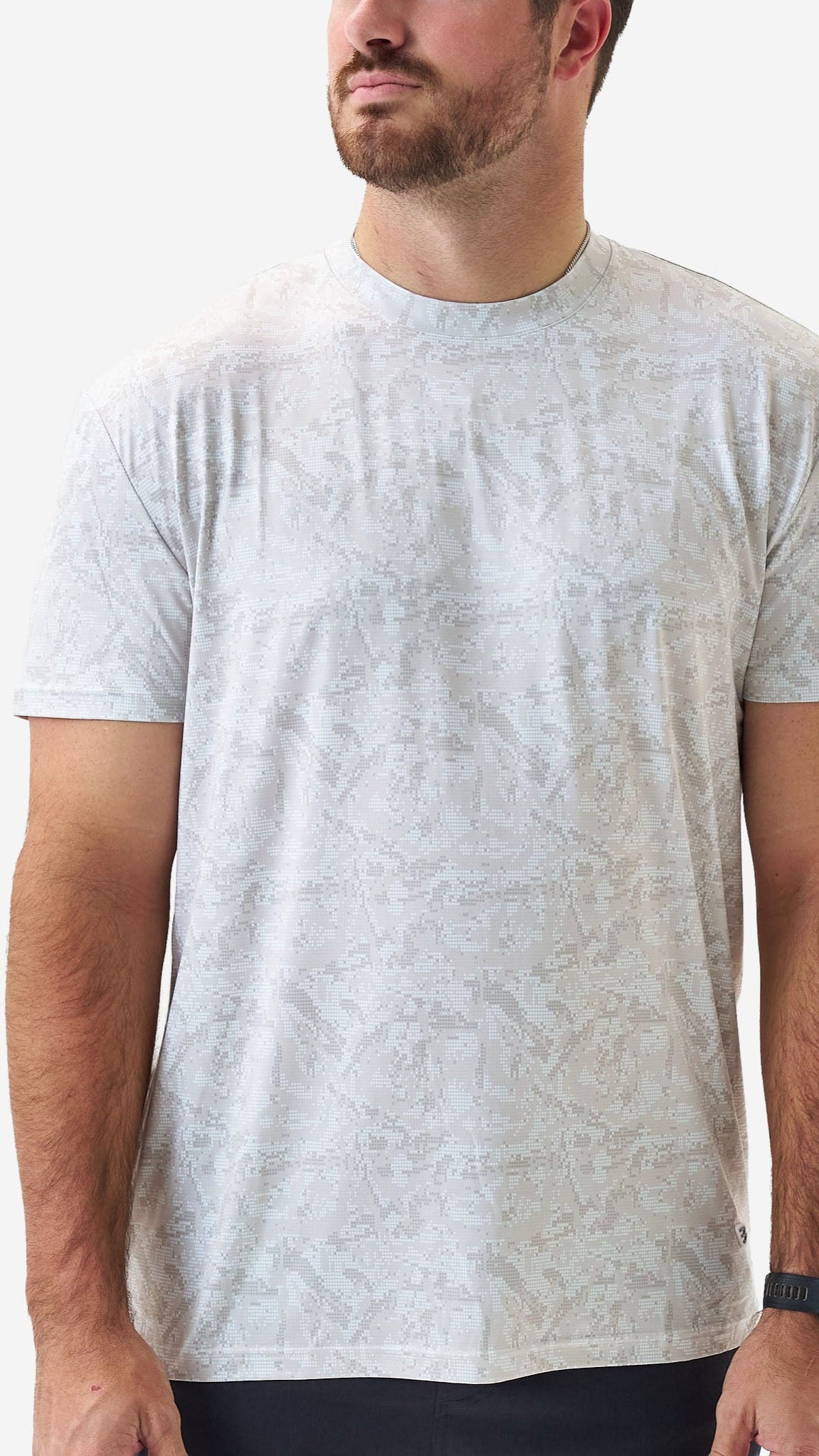 Burlebo Go To Tee - Digi Camo Ivory