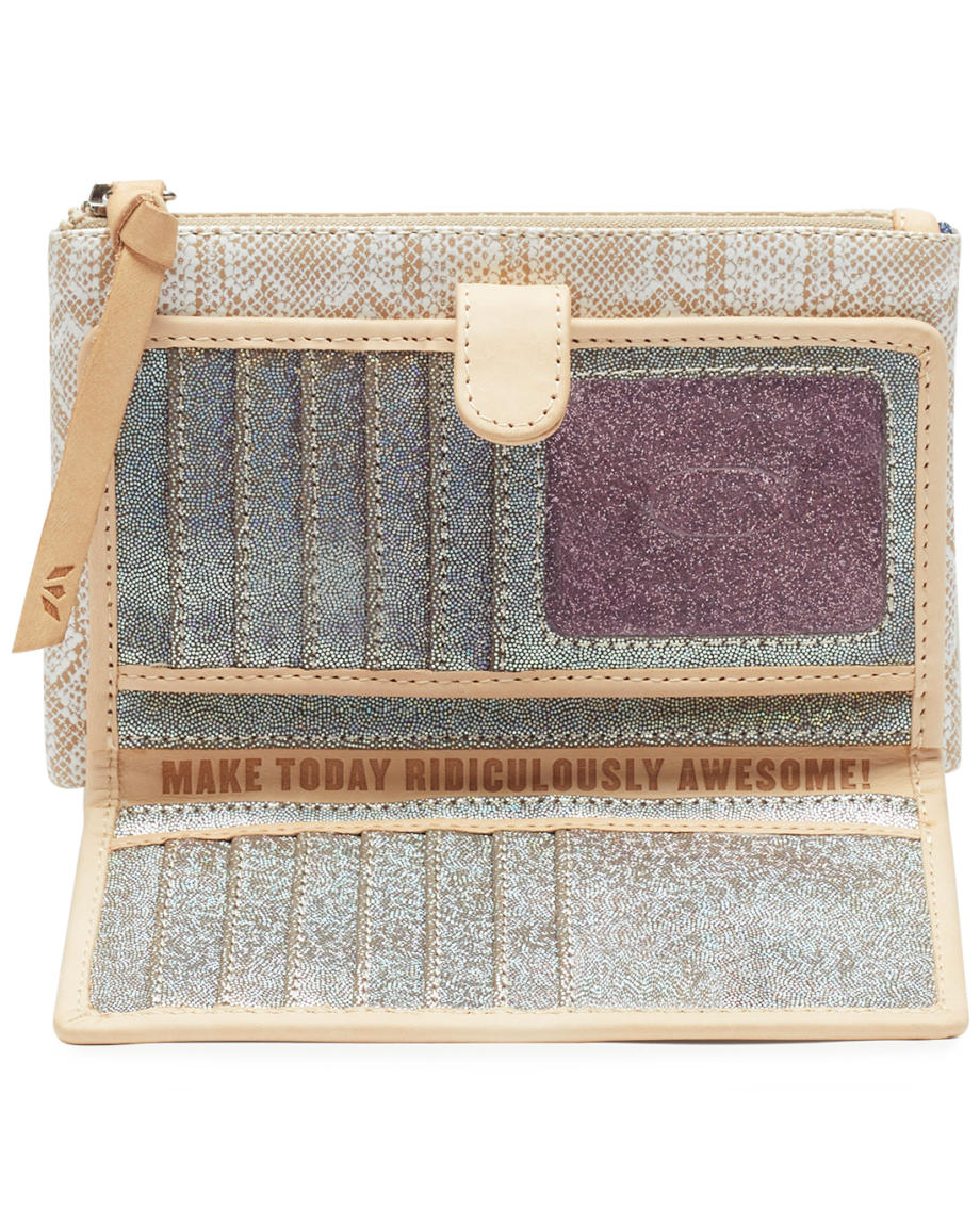 Consuela Slim Wallet - Clay