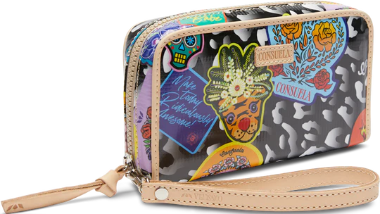 Consuela Wristlet Wallet Zoe Island Tans Gift Boutique