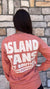 Island Tans Long Sleeve Graphic T-Shirt